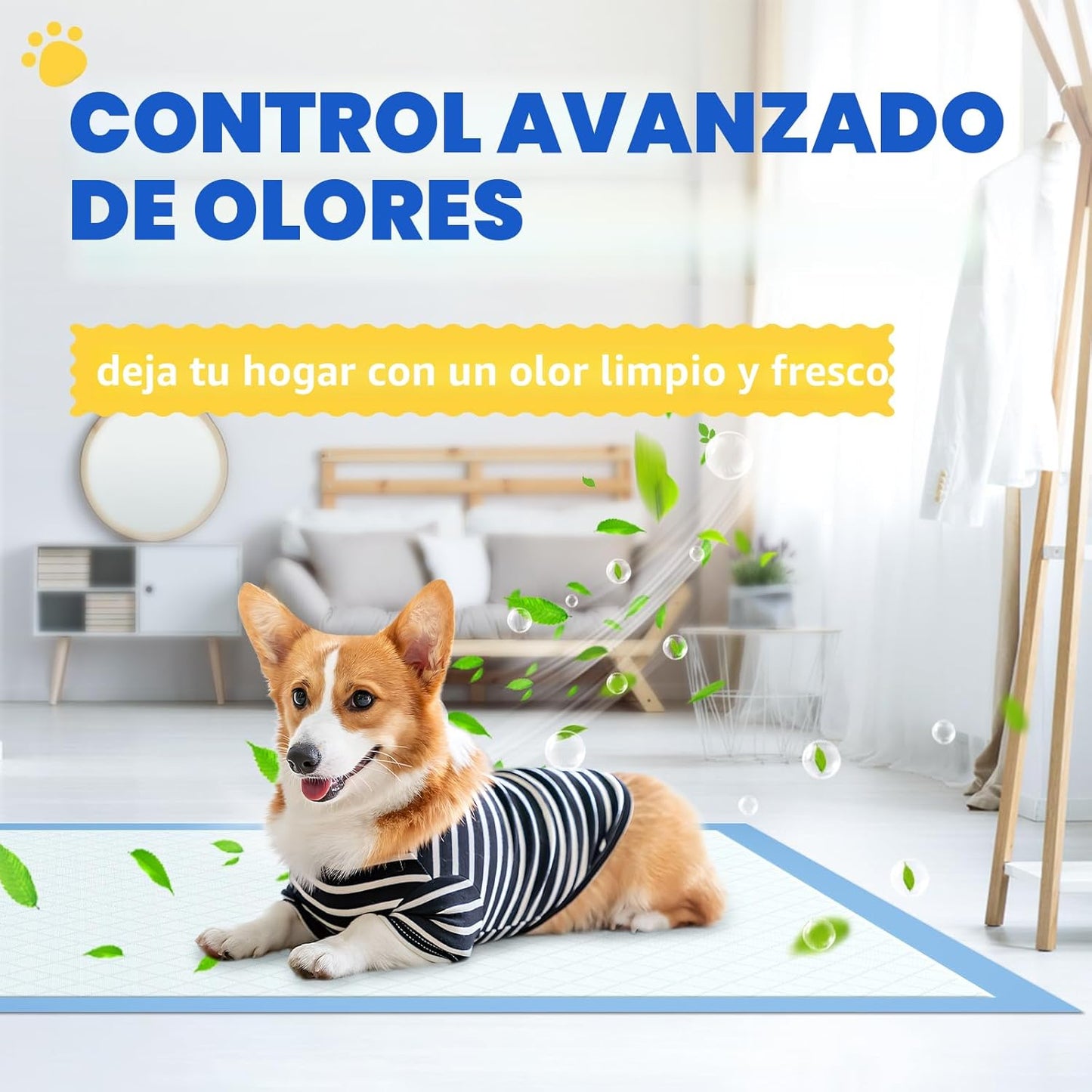 Powools Paquete de 100 Almohadillas para Cachorros Extra Grandes -...
