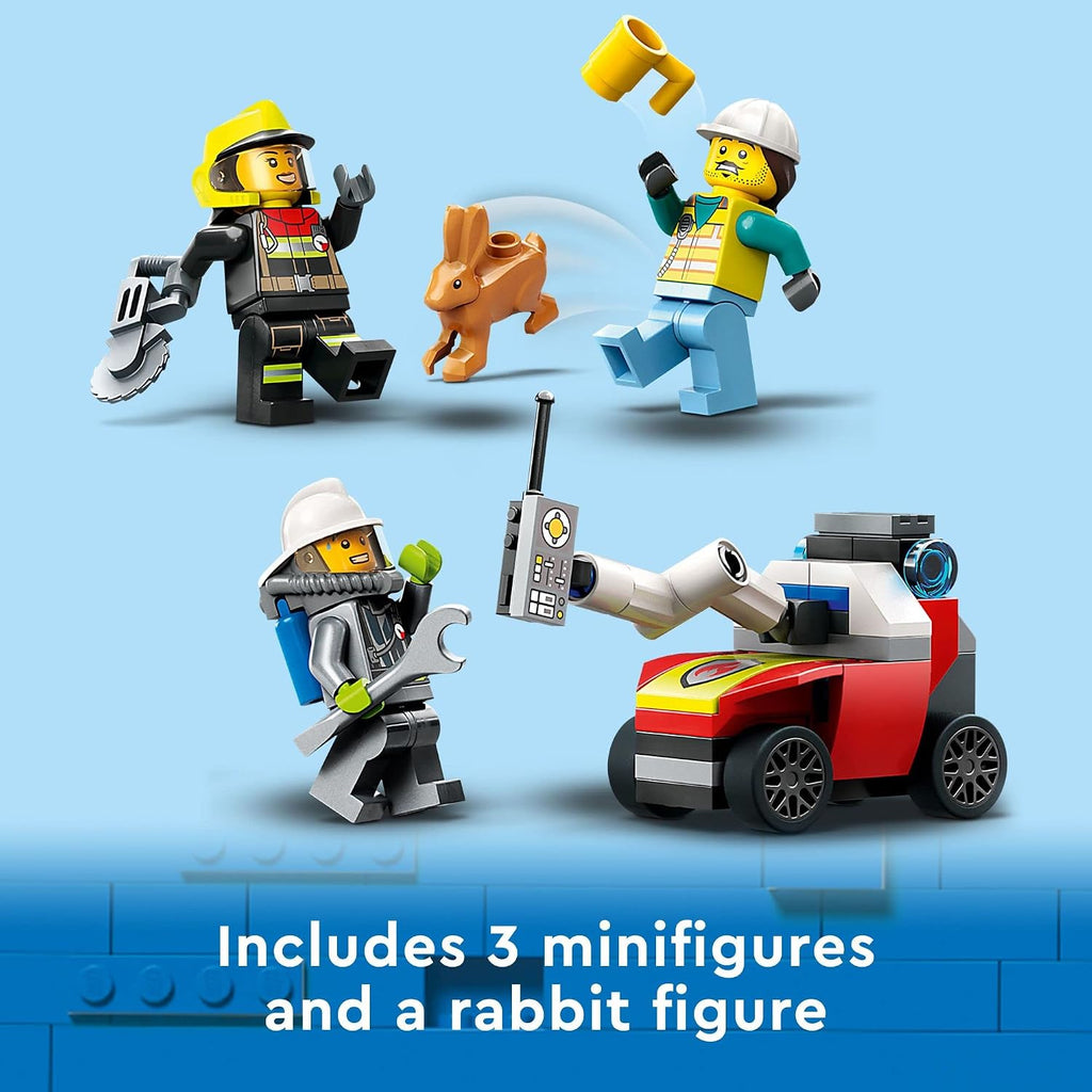 LEGO City Fire Command - Juego de construcción de camión de bombero...
