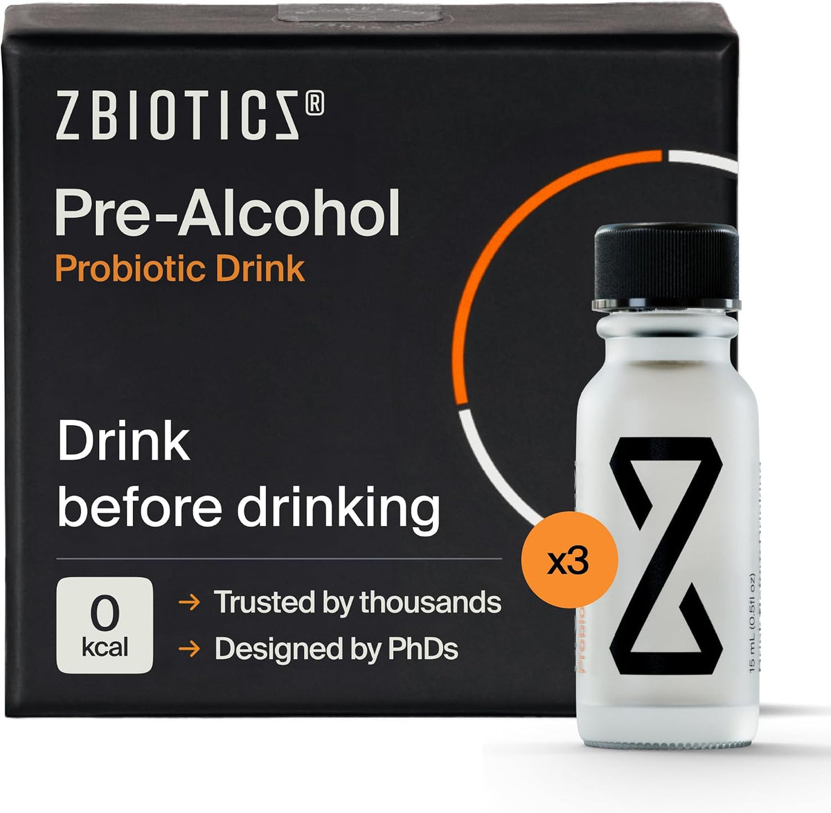 ZBiotics Siéntete mejor después de beber, despierta renovado, respa...