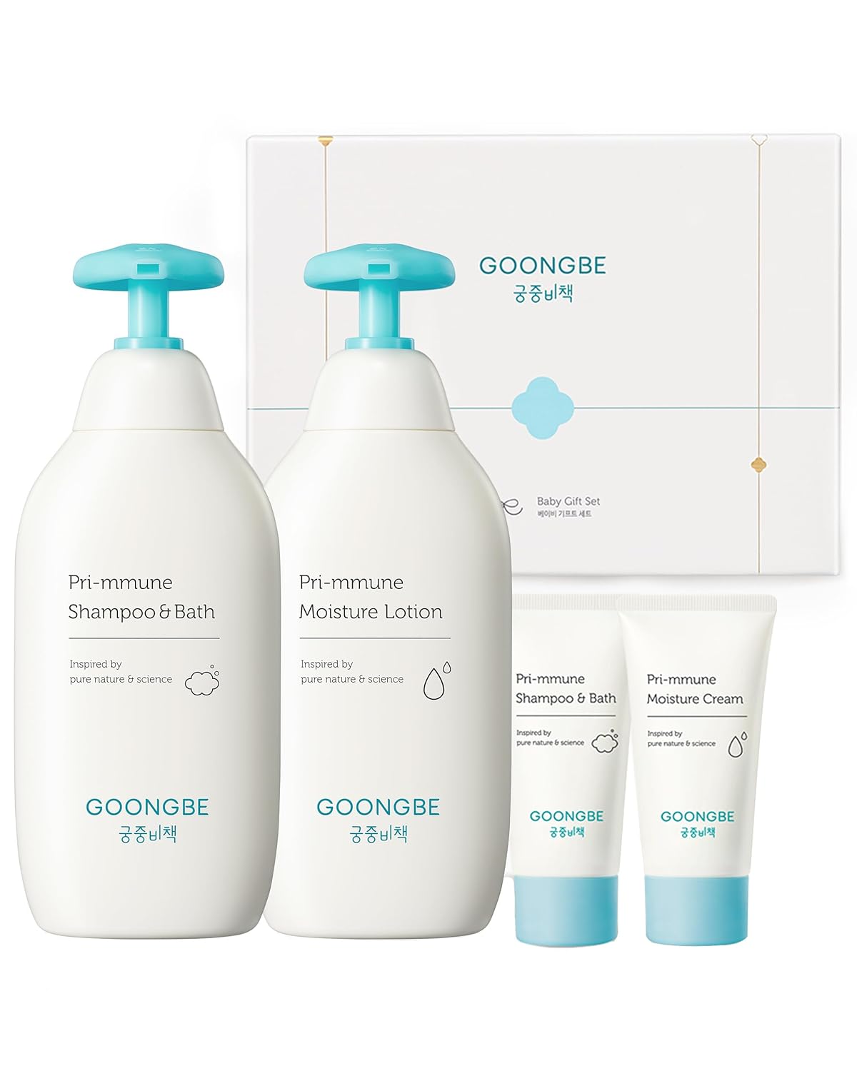 GOONGBE Set de regalo para el cuidado de la piel del bebé - Artícul...