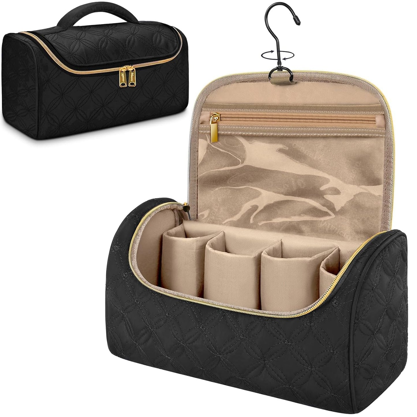 Mancro Estuche organizador de almacenamiento de viaje compatible co...
