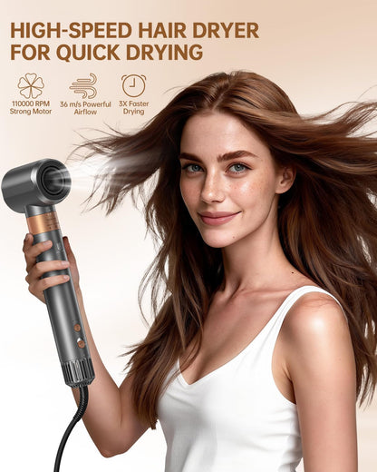 webeauty - Cepillo secador de pelo, peinado profesional 5 en 1 de a...