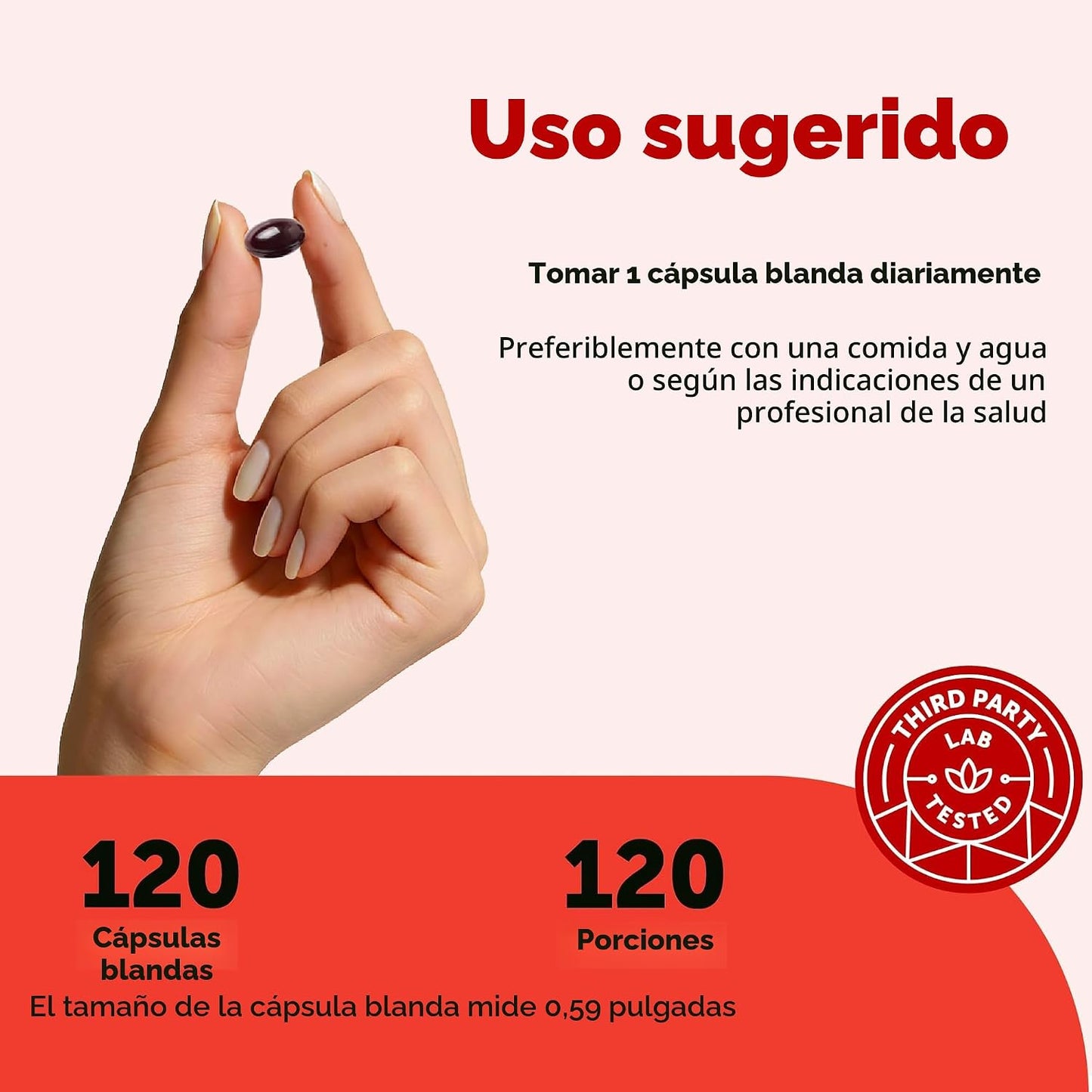 Micro Ingredients Astaxantina 12 mg con aceite MCT, 120 cápsulas bl...
