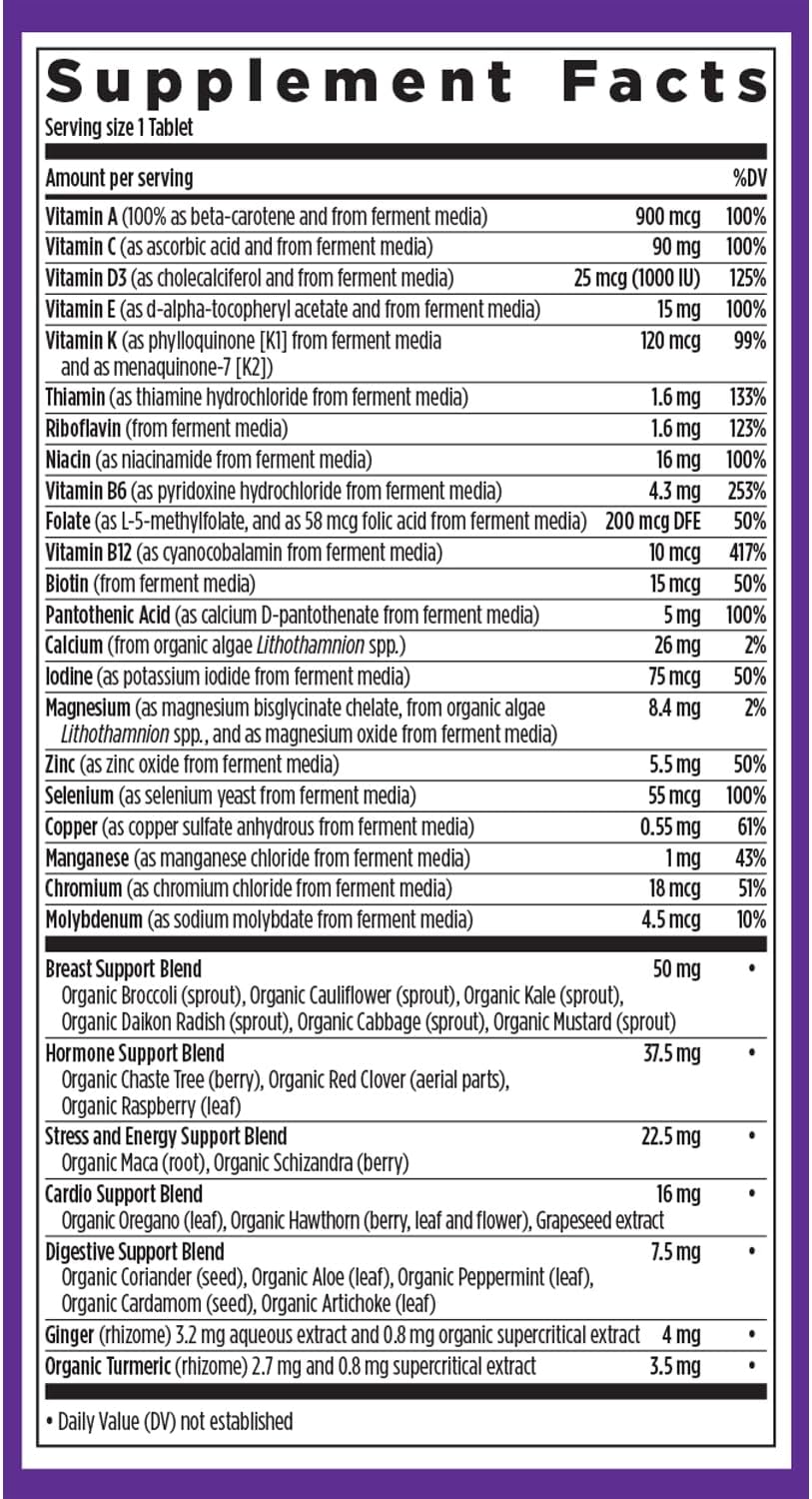 New Chapter Multivitamínico 40+, extra B6 y B12, biotina para el cr...