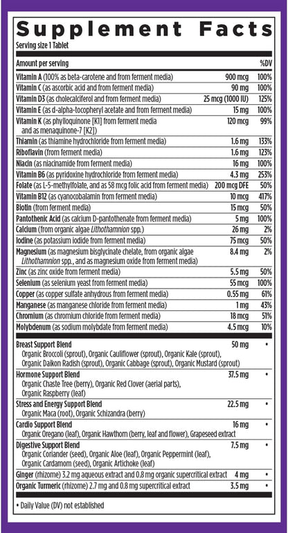 New Chapter Multivitamínico 40+, extra B6 y B12, biotina para el cr...