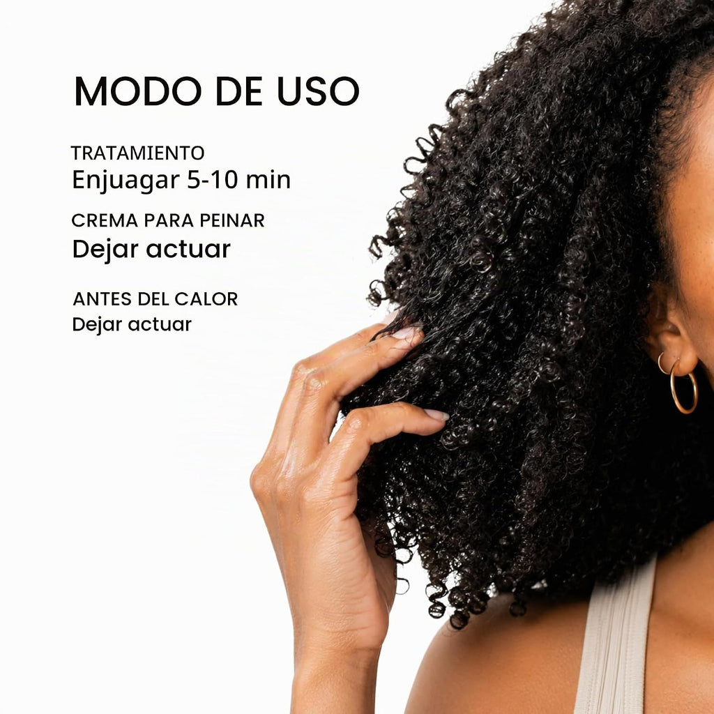 Etniker Amazonia Crema para rizos y mascarilla reparadora profunda...