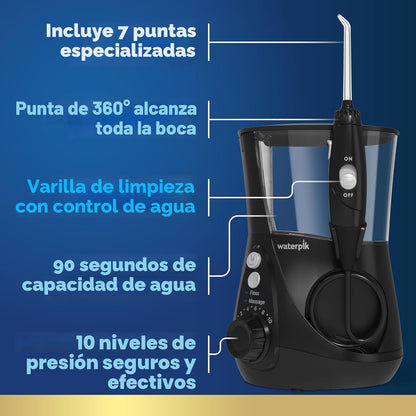 Waterpik Aquarius - Hilo dental de agua para limpieza de dientes, e...