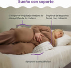 Boppy Almohada de embarazo de cuña, soporte de maternidad compacto...
