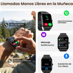 Fitpolo Relojes inteligentes para hombre, Android y iPhone, Alexa i...