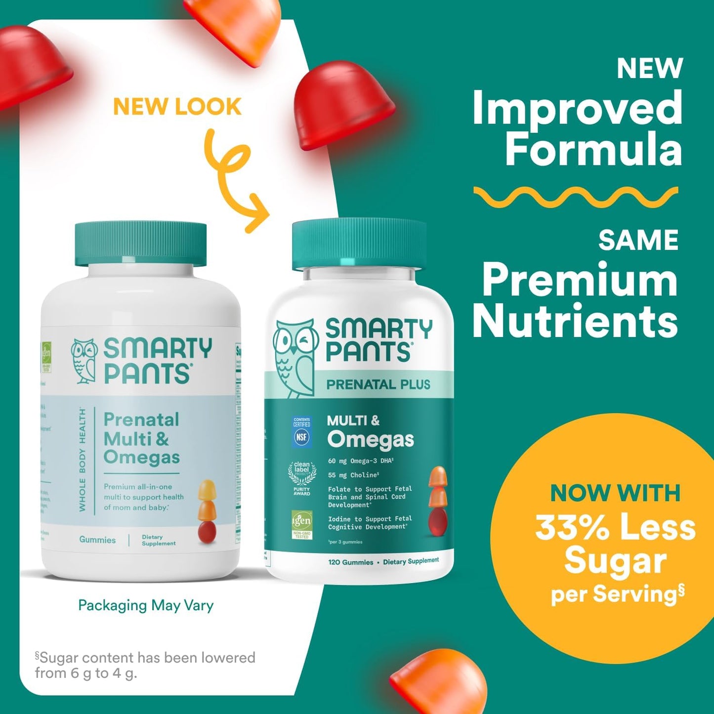 SmartyPants Gomitas multivitamínicas prenatales \u2013 Fórmula mejo...