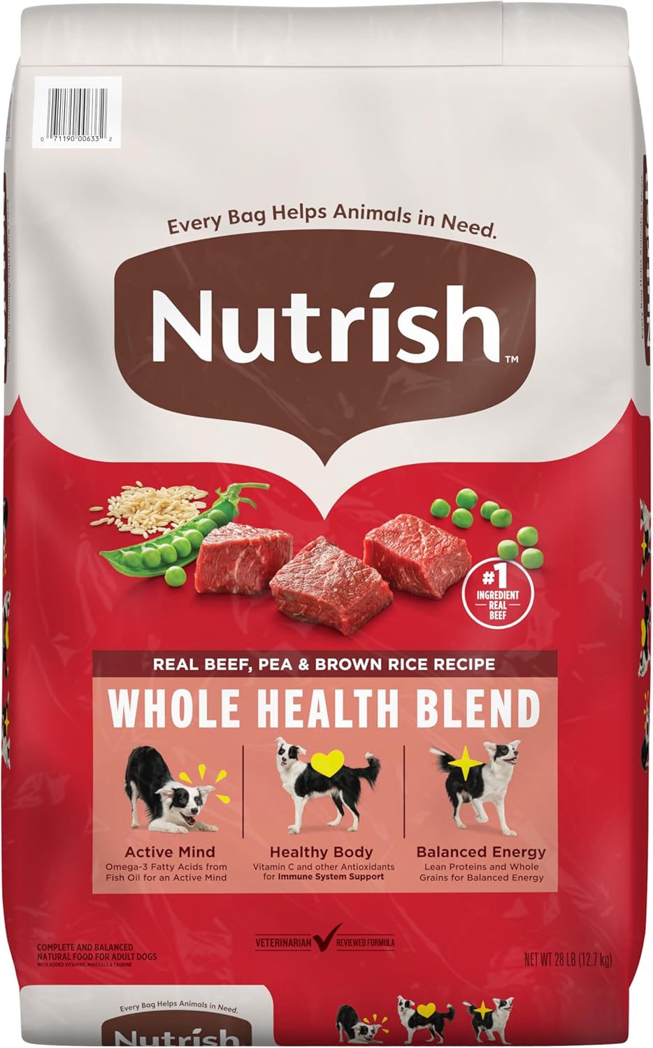 Rachael Ray Nutrish - Alimento para Perro Natural Seco