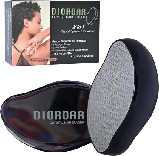 DIOROAR Borrador de pelo de cristal, eliminador de pelo de cristal,...
