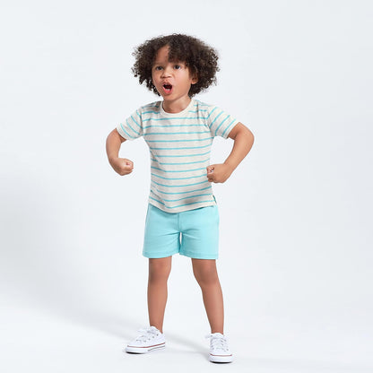 Gerber Paquete de 3 pantalones cortos de punto para bebé niño