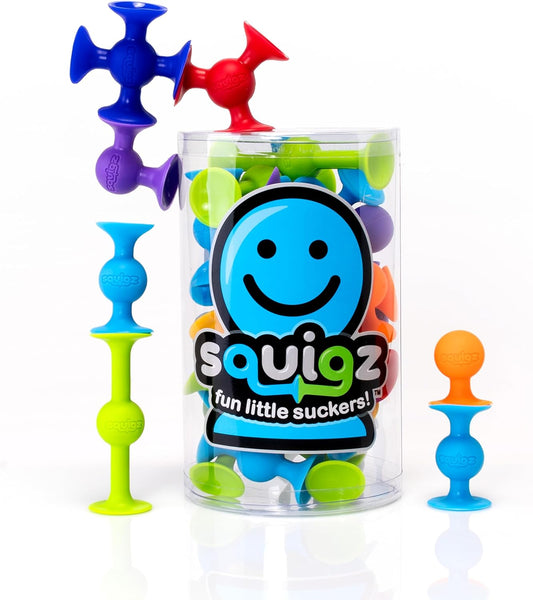 Set de principiantes Fat Brain Toys squigz, 24 piezas.