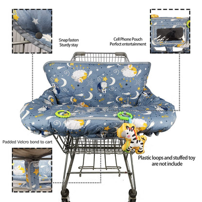 Funda para carrito de compras, cubierta de carrito para bebés, Fund...
