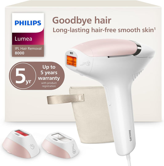 Philips Lumea 8000 Series Dispositivo de depilación IPL, reducción...