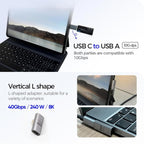 Kit adaptador 7 en 1 - Carga USB múltiple - Bolsa de almacenamiento digital - Cepillo de limpieza de puerto Lightning a C - Pin de expulsión de tarjeta SIM - Lightning a 0.138 in