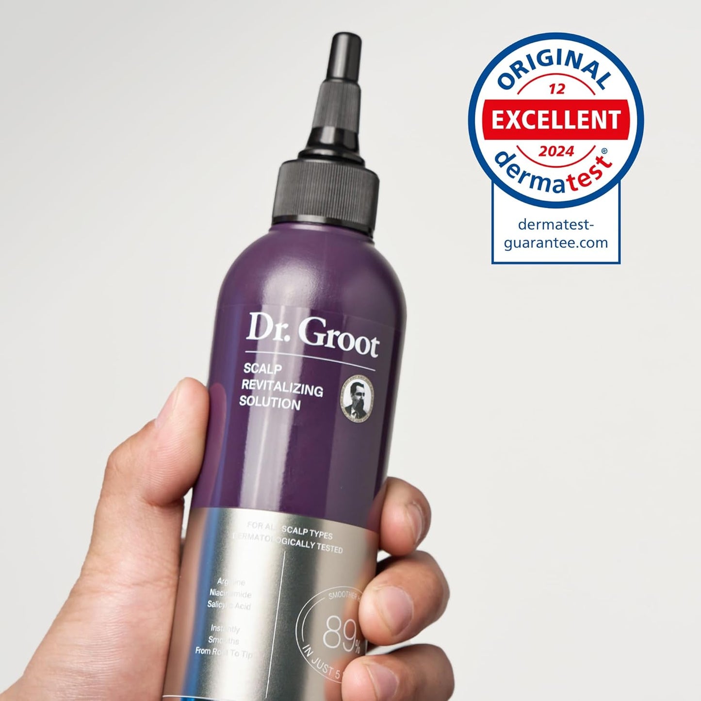 Dr. Groot Miracle in Shower - Tratamiento hidratante para la pérdida del cabello, enjuague coreano para el cuidado del cabello, aceite de romero para un cabello suave y saludable en 5 segundos, solución revitalizante del cuero cabelludo
