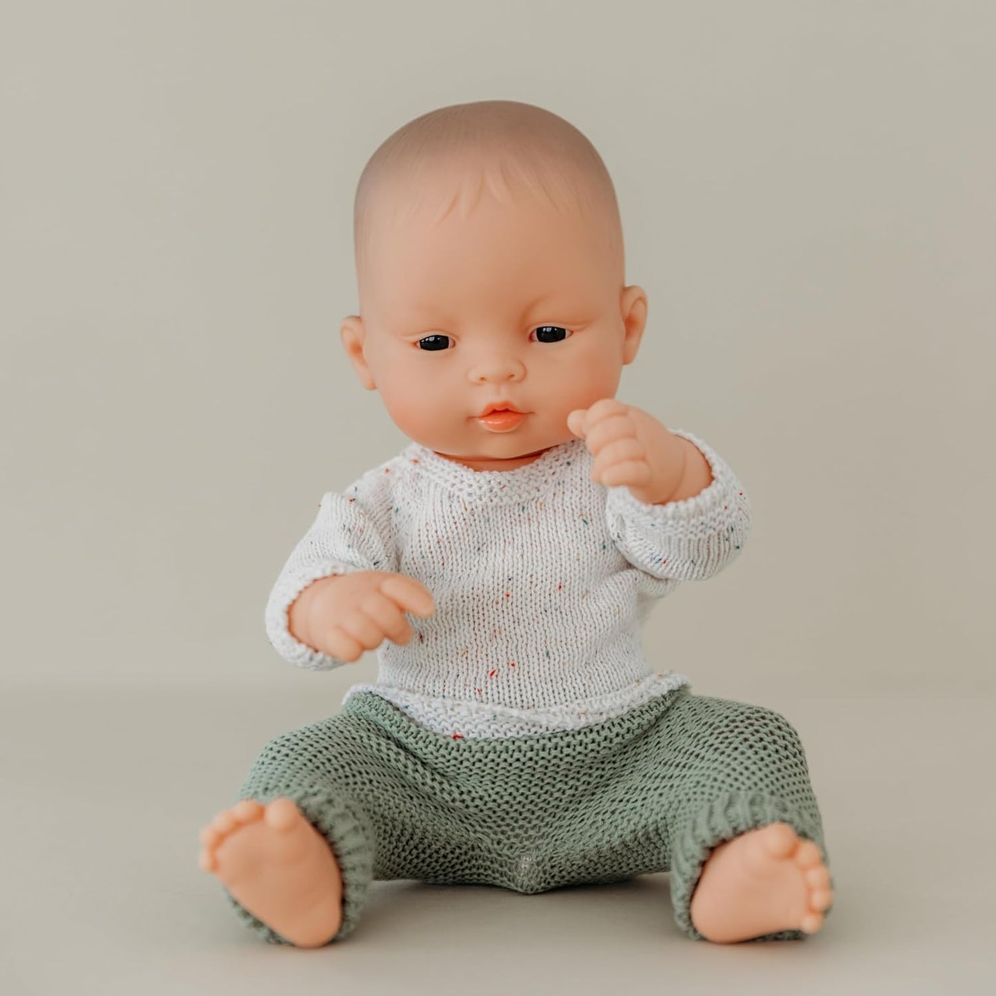 Muñeca de bebé recién nacida Miniland, anatómicamente correcta, 12....