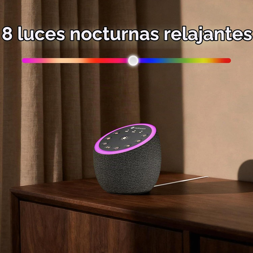 Hotmoon Máquina de sonido para dormir, Cocoon 2, 40 sonidos, doble...