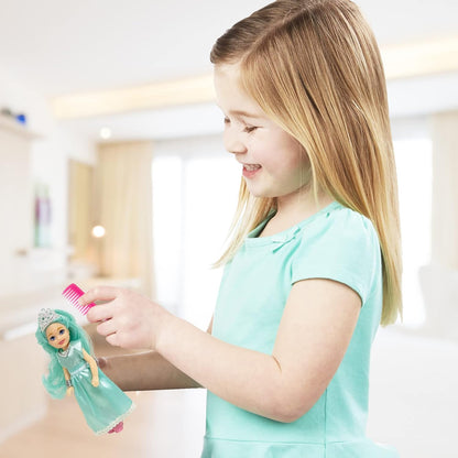Juego de muñecas pequeñas con mini muñecas de princesa para niñas \...