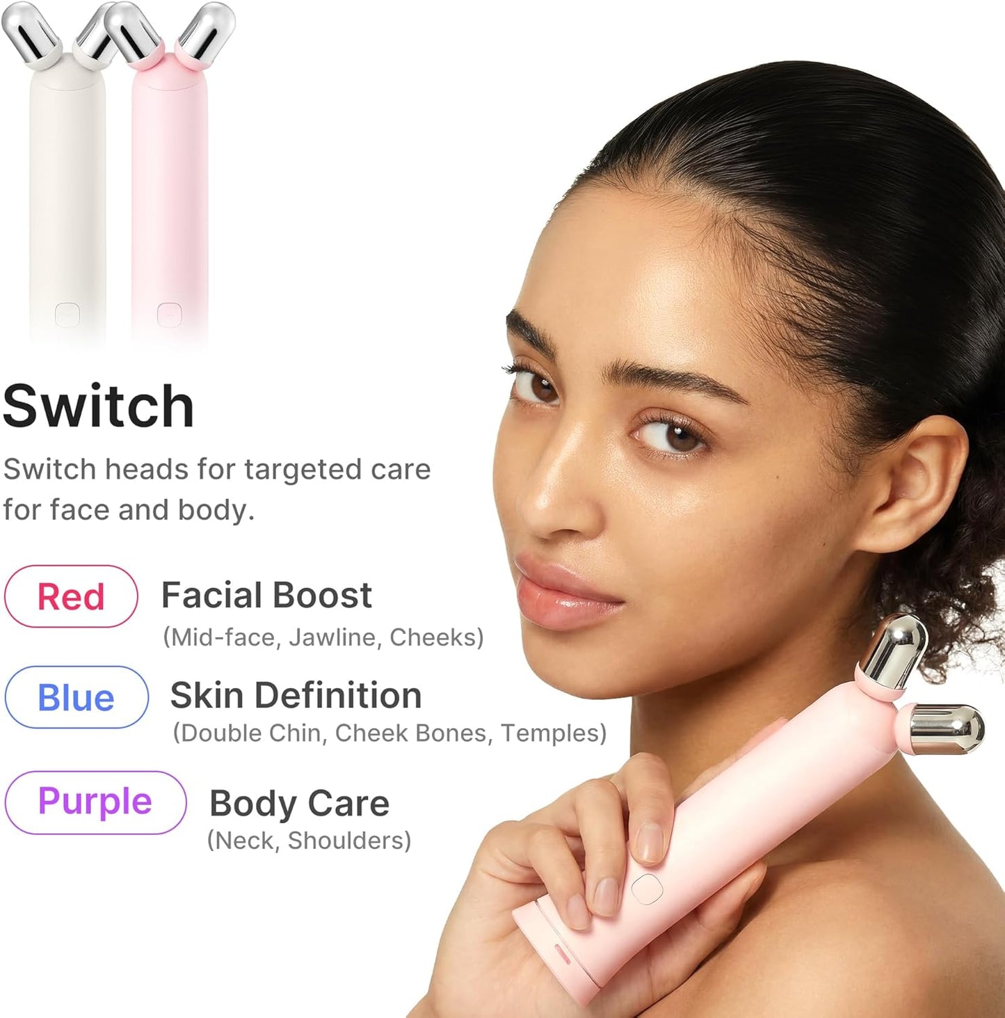 medicube Mini Booster Pro Plus - Juego de dispositivos faciales com...