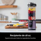Ninja Blast - Licuadora portátil, inalámbrica, recipiente de 18 onz...