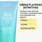 Pacifica Beauty Salty Waves - Champú texturizante + acondicionador...