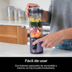 Ninja Blast - Licuadora portátil, inalámbrica, recipiente de 18 onz...