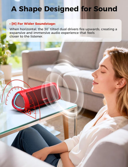 BolaButty Altavoz Bluetooth con sonido HD, inalámbrico portátil, IP...