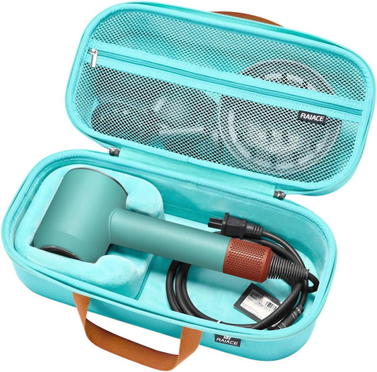 Estuche de almacenamiento rígido RAIACE compatible con secador de p...