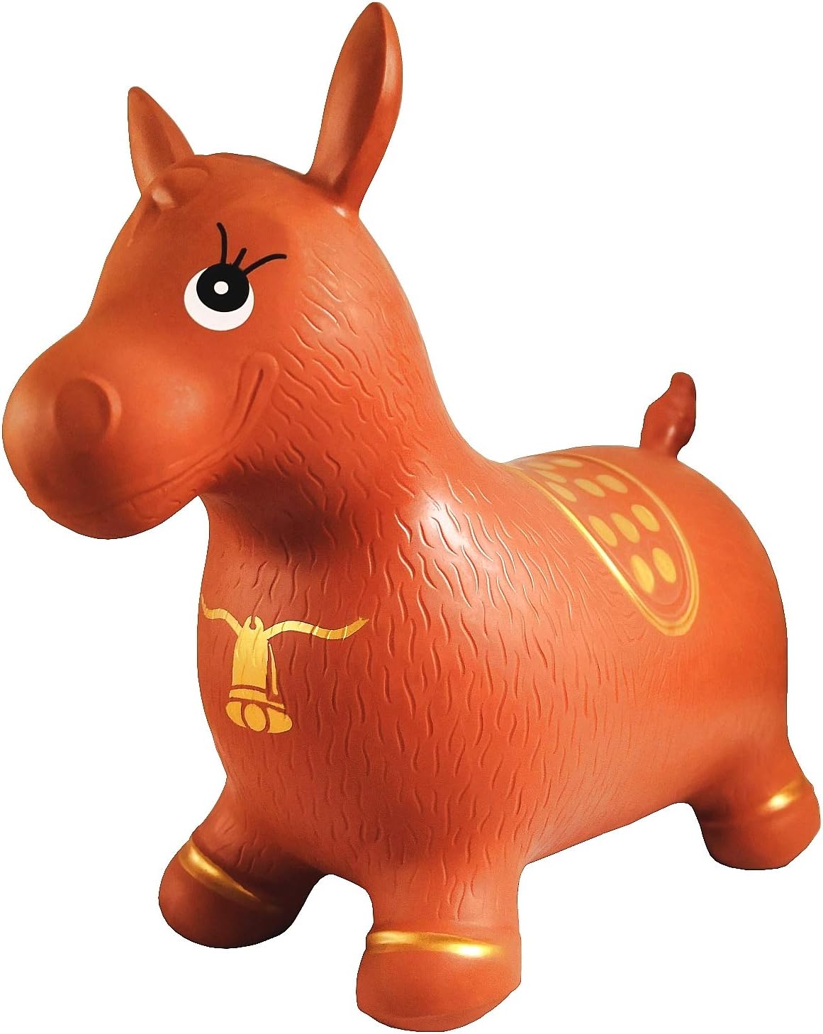 AppleRound Caballo, vaca o unicornio inflable para saltar y montar...