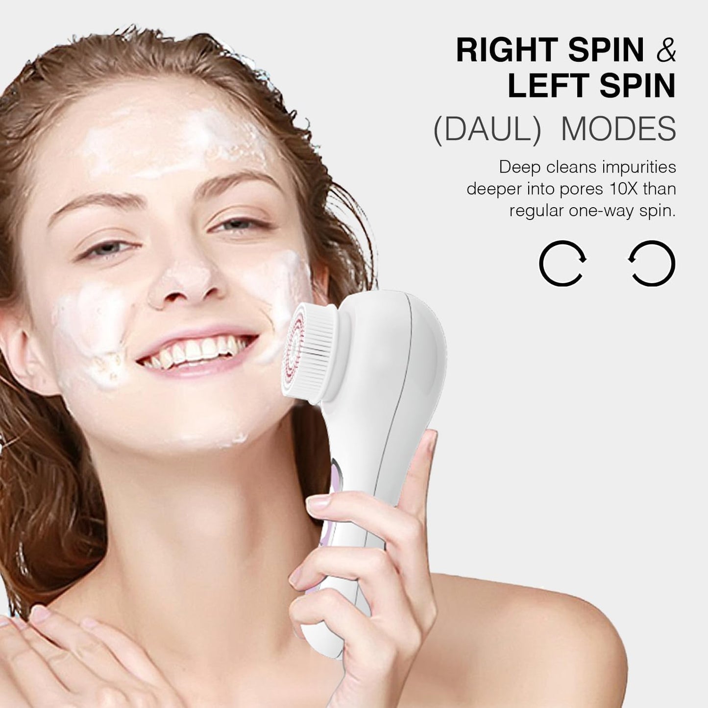 UMICKOO Exfoliador y Exfoliante Facial, Cepillo de Limpieza Facial...
