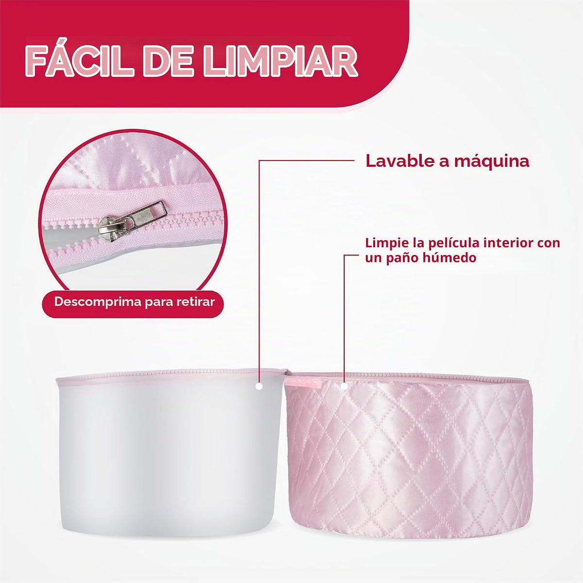 SISWOW Tapa térmica de vapor para un gran acondicionamiento profund...