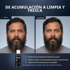 Scotch Porter Champú hidratante para lavado de barba, especias cáli...