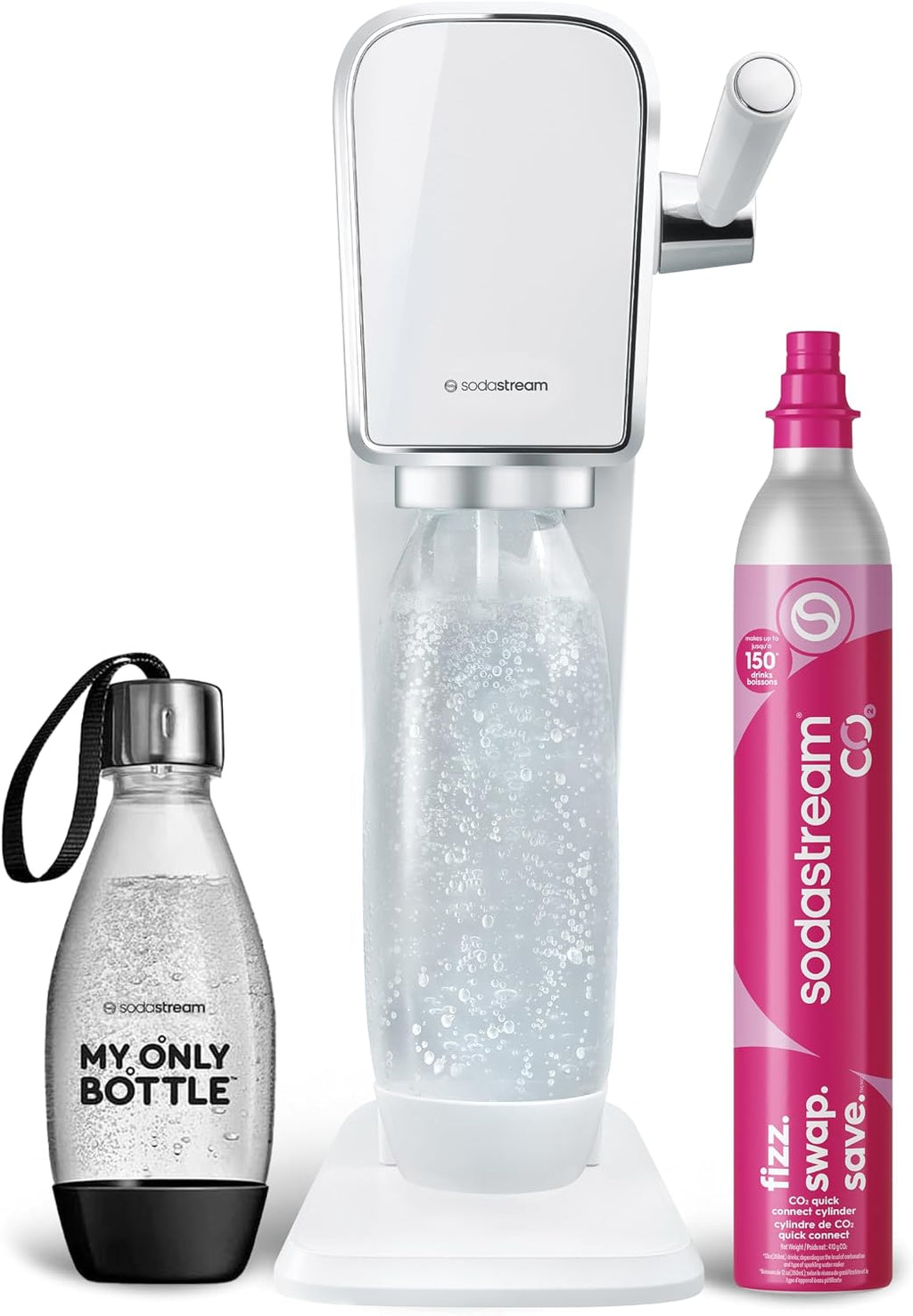 SodaStream - Fabricante de agua con gas ART | Kit de inicio | Siste...