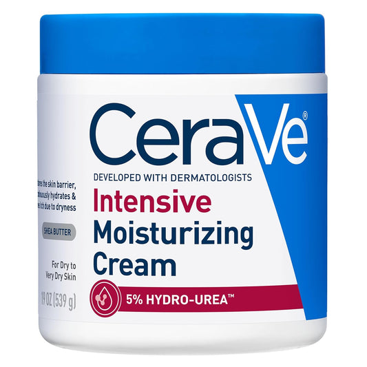 CeraVe Crema hidratante intensiva, hidratante corporal con manteca...