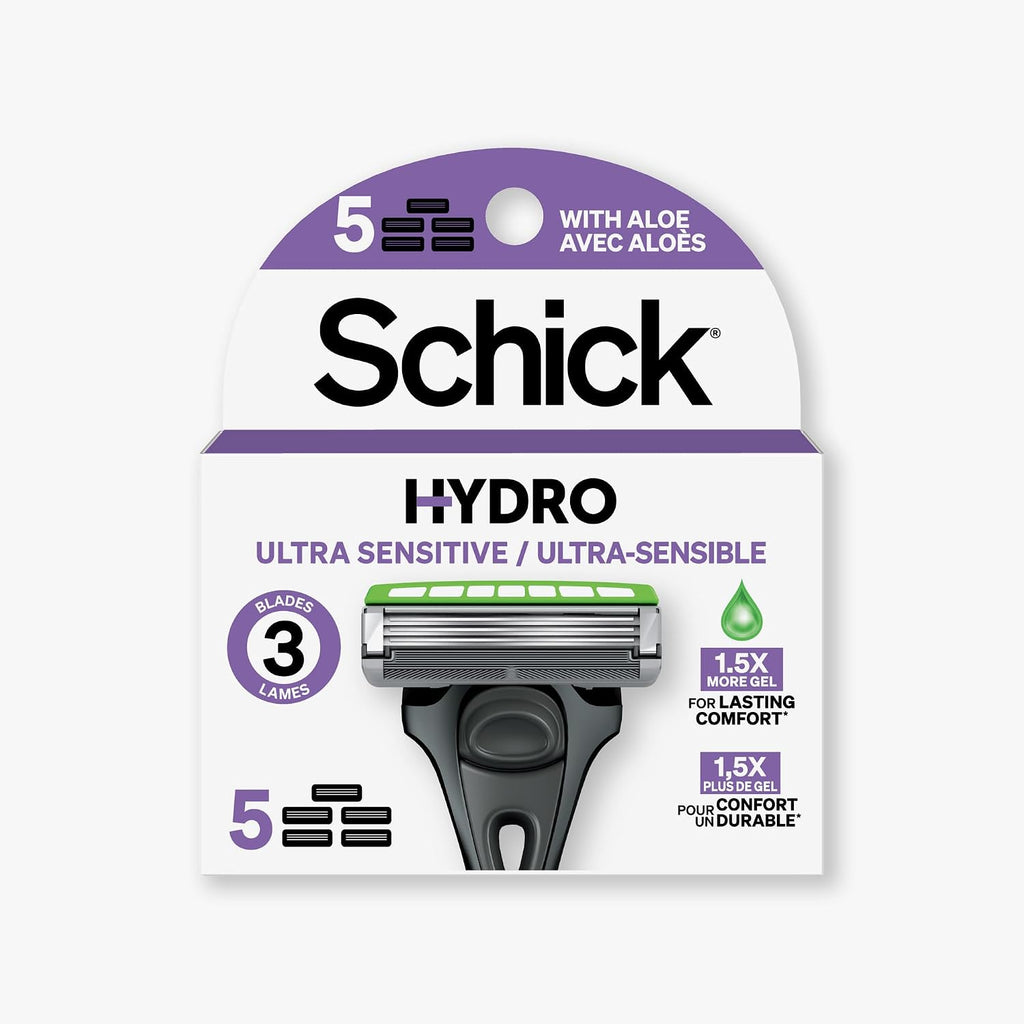 Schick Maquinillas de afeitar Hydro Ultra Sensitive de 3 cuchillas...