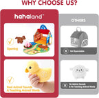 hahaland Juguetes para bebés de 6 a 12 meses \u2013 Granero sorpres...