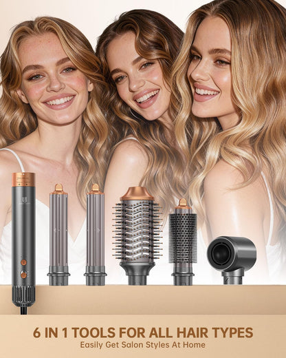 webeauty - Cepillo secador de pelo, peinado profesional 5 en 1 de a...