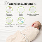 3 paquetes de sacos de dormir orgánicos para bebés - Mantas envolve...