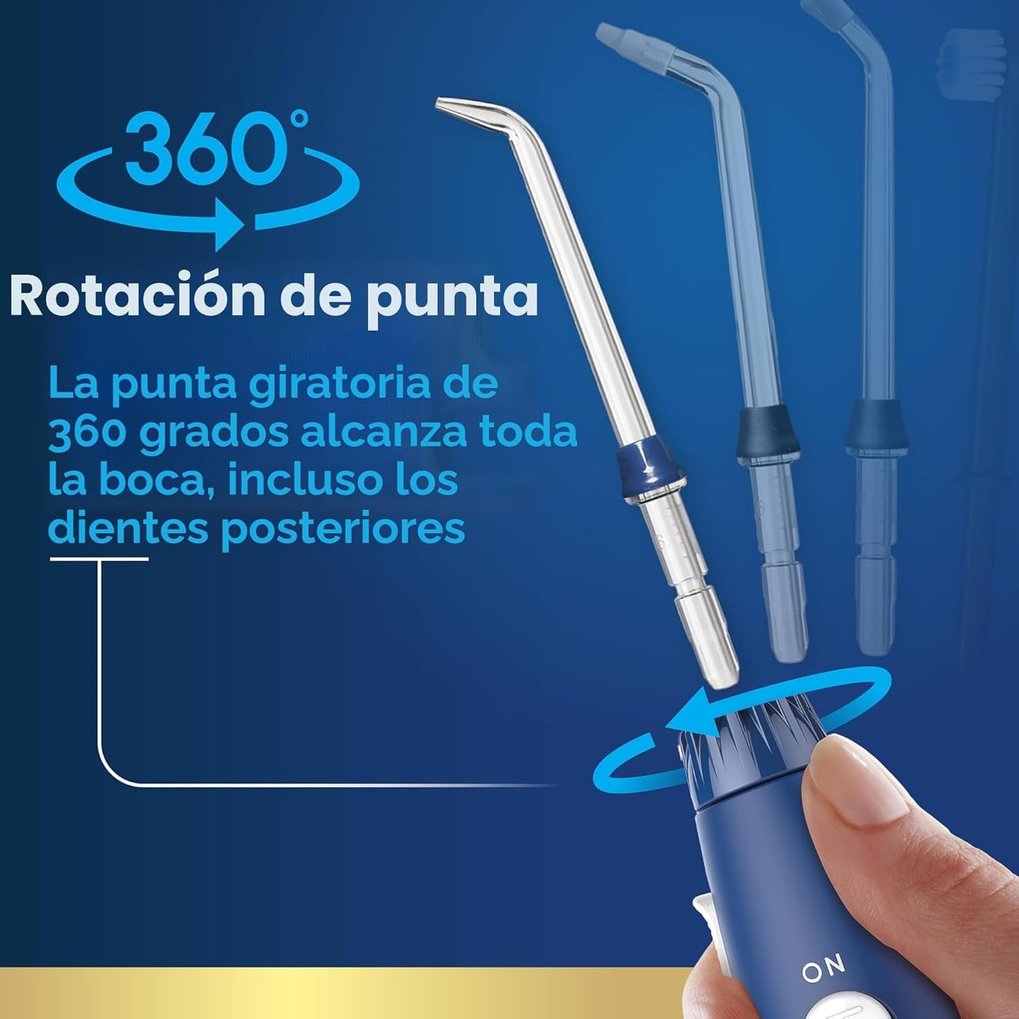 Waterpik Aquarius - Irrigador de agua para limpieza dental, encías,...