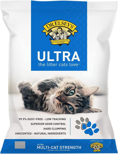 Dr. Elsey's Ultra Arena aglutinante sin perfume para gatos de a...