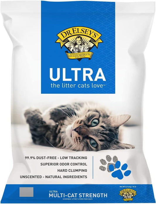 Dr. Elsey's Ultra Arena aglutinante sin perfume para gatos de a...