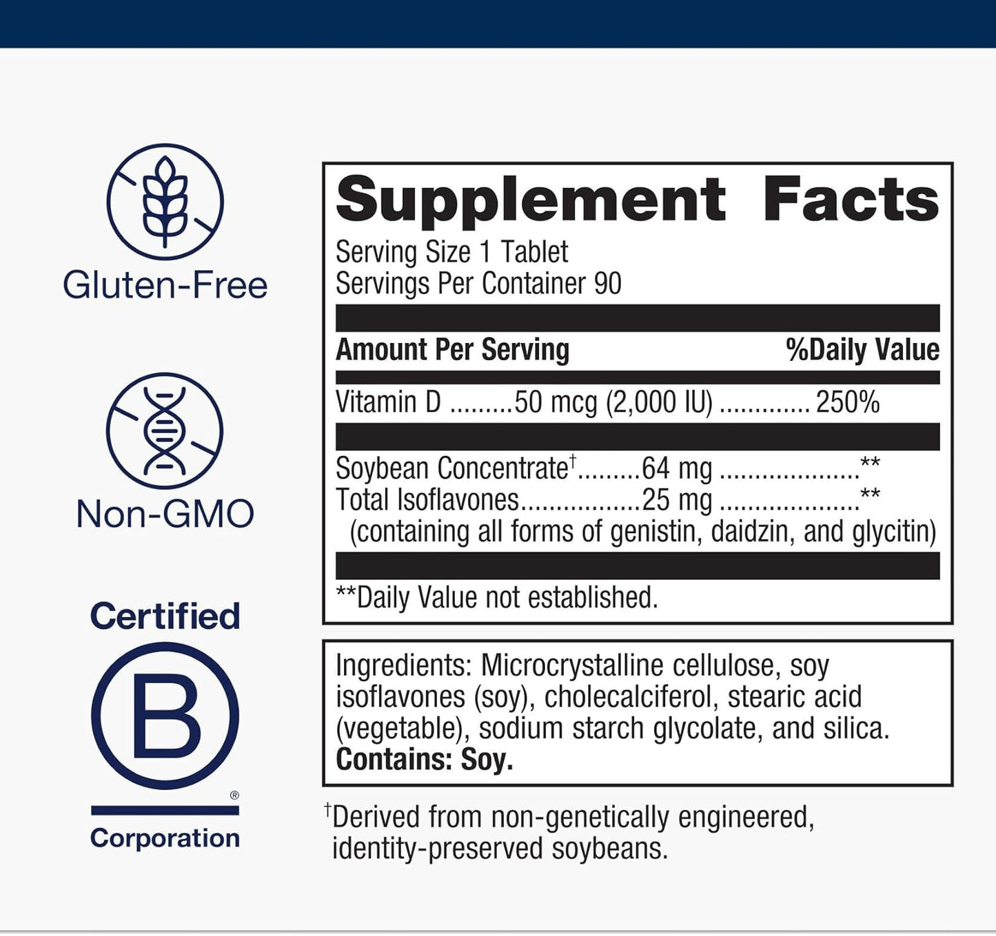 Metagenics Suplemento de vitamina D3 complejo D3 de 2000 UI \u2013...