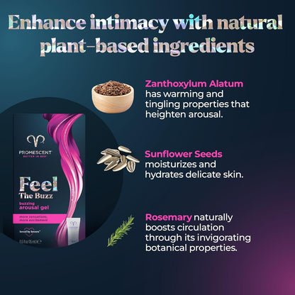 Promescent Gel Vibrante para Mujeres \u2013 Lubricante Íntimo que M...