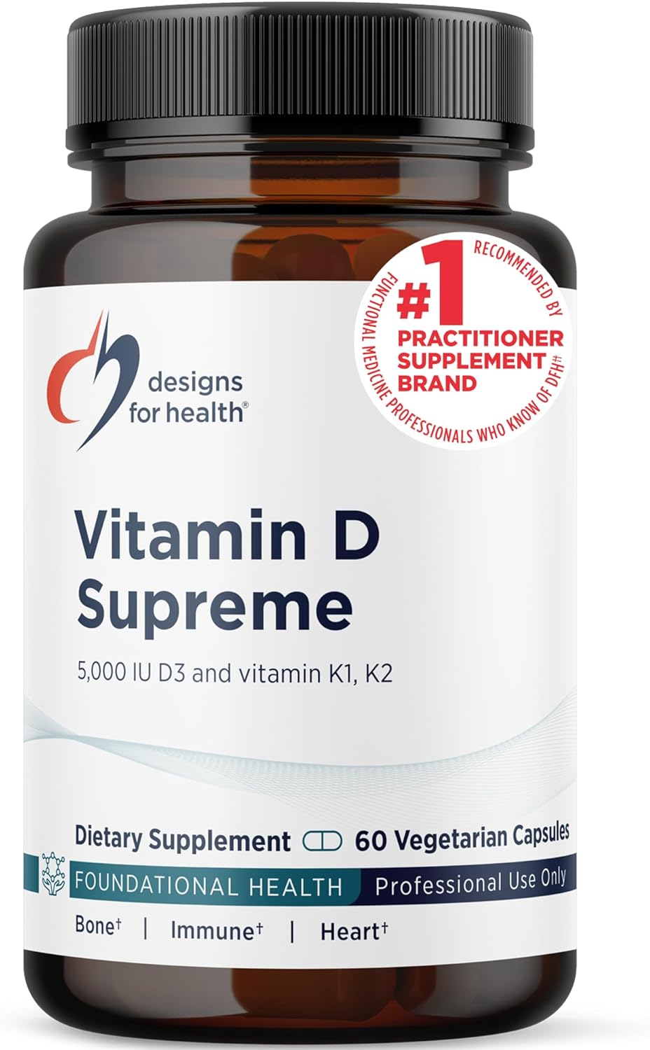 Designs for Health Vitamina D Suprema \u2013 Vitamina D 5000 UI con...