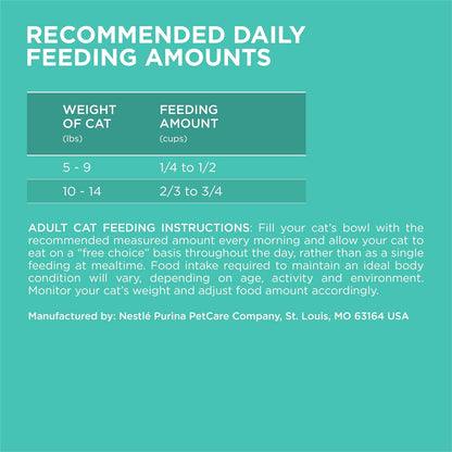 Alimento para gato adulto premium Purina One sistemas sensibles, Si...