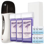 Kit de cera con rodillo Waxers para depilación con lavanda en rollo...