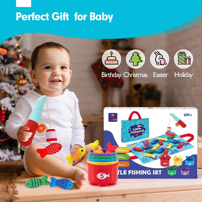 hahaland Juguetes Montessori para niño de 1 año, regalo de cumpleañ...